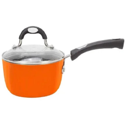 Batería Tramontina 20899467 Monaco 8 piezas Naranja Inducción