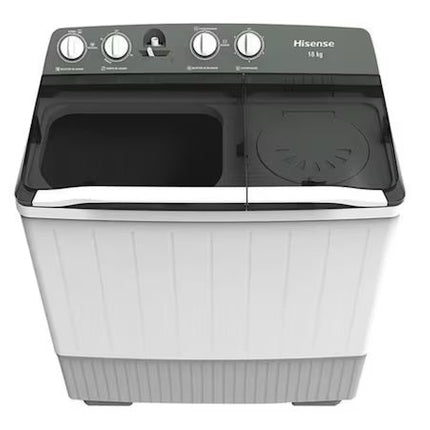 Lavadora Hisense Dos Tinas WSA1803P 18 kg Blanca