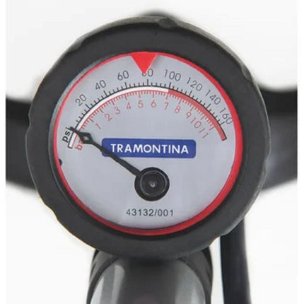 Inflador Manual Tramontina 43132/001 de 160 psi, 11 bar