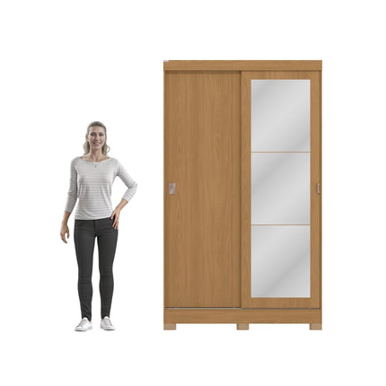 ROPERO KAPPESBERG CB01R588CN R DE 205X120X53 CM COLOR CANELA