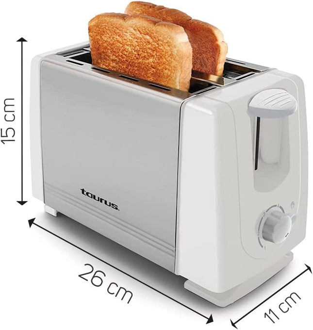 Tostador Taurus LEONIS WHITE para Pan