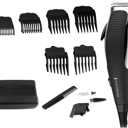 Cortadora de Pelo Remington HC1080A-110F Grooming Kit Negra