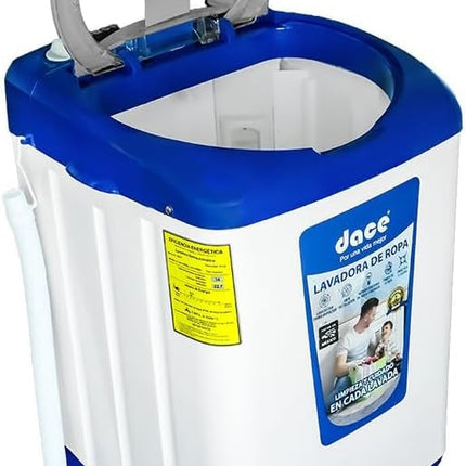 Paquete Dace Lavadora Manual DACE LA11101/ LA121PPBA Blanca 12 Kg 1 Tina Solo lava + Centrifugadora  DACE SD28P/SD06 de Ropa 6 Kg Blanca