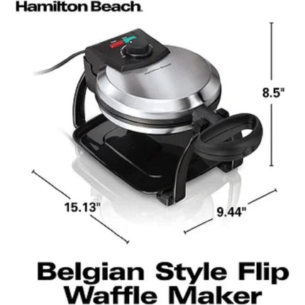 Waflera Hamilton Beach 26010R Acero inoxidable