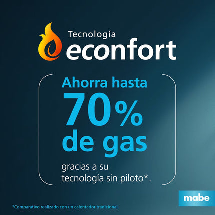 Calentador Mabe CIM063SLP1 Instantaneo 6L Gas Lp