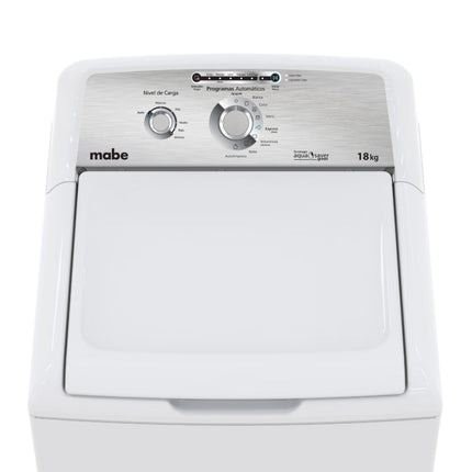 Lavadora Mabe LMA78112CBAB0Aqua Saver Green 18 kg Blanca