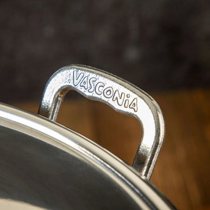 Vaporera Vasconia VAPORE 45VAS con Tapa de Aluminio y Asas Remachadas 47 L