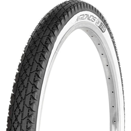 Par Llanta 26 X 2.125 Cruisier Cara Blanca + Camaras + Parch