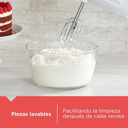 Batidora de Pedestal Black+Decker MX9125-0WDLA 3 en 1 Blanca