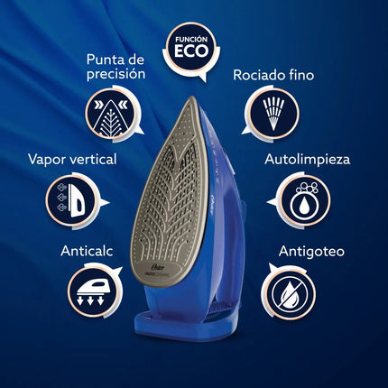 Plancha Oster GCSTAC7601 AeroGlide Plus S7600 Azul Claro