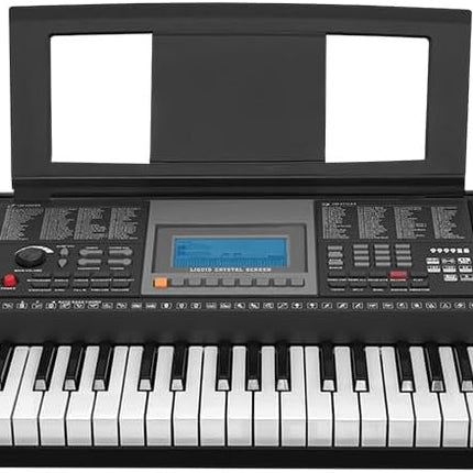 Teclado Musical Kaiser MTC-5520 de 61 Teclas 180 Ritmos, 160 Tonos, 61 Percusiones