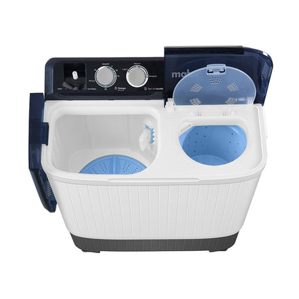 Lavadora Mabe LMDX3123HBAB 13KG Doble Tina Blanca
