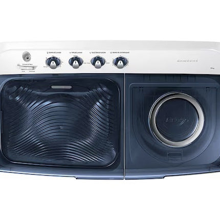 Lavadora Samsung Dos Tinas WT18K5200MB/AX 18 kg Gris