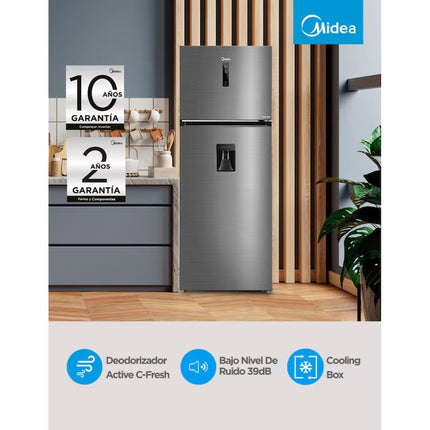 Refrigerador Midea Cong Sup 17P MDRT645MTM46WD Acero Invert