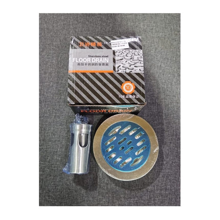 Coladera Floor Drain M-0211-12 C/Trampa de Agua 12X12 Bote Acero Inox