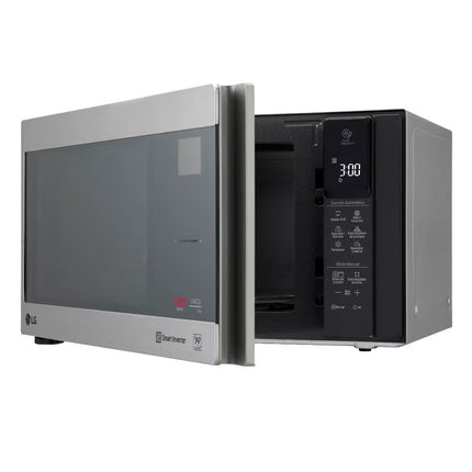Horno de microondas con grill LG MH1596CIR 1.5 Pies NeoChef Grill Plata