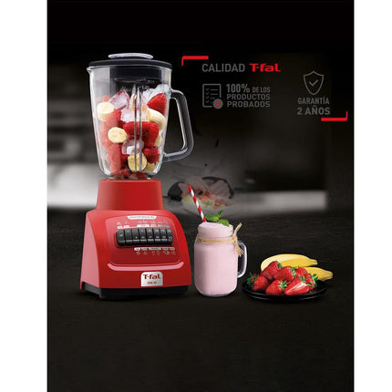 Licuadora T-Fal LN8205MX 10 Vel Tfal Infiny Force Xl Rojo