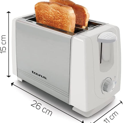 Tostador Taurus LEONIS WHITE para Pan