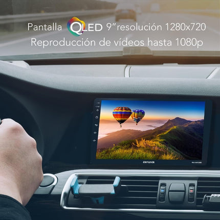 Autoestereo AIWA AW-A802BS Pantalla 9'' USB/BT Negro