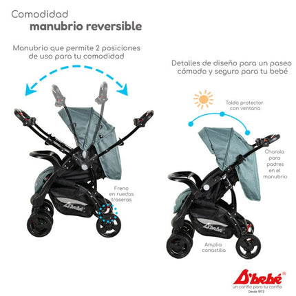 Carriola D´bebé Elite Verde