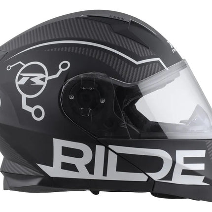 Casco Motociclista Abatible Tour Hr Ride Line St N Unisex