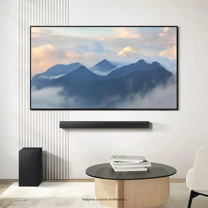 Barra De Sonido Samsung HW-B650F/ZX Con Subwoofer Y Dolby Atmos Negro