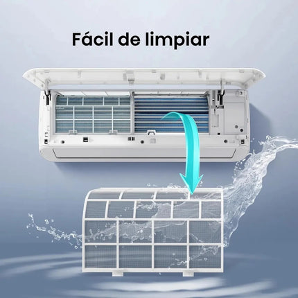 Aire Minisplit Inverter Hisense 12000btus ART122KAW Wifi