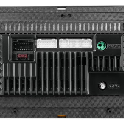 Autoestéreo DABB DAB-0208 touch con Bluetooth, CarPlay y Android Auto