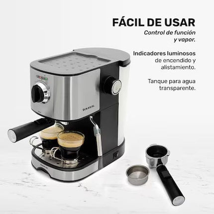 Cafetera Taurus EUFORIA CAFE ACERO INOXIDABLE