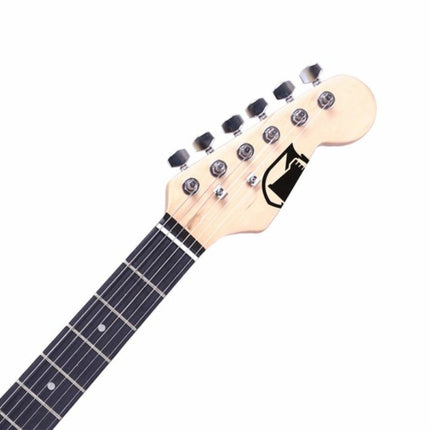 Pak Guitar Pro Amplificador Mitzu KAG-2001 para guitarra 6.5 con BOOTS 25W RMS + Guitarra Electrica KGE-3901 STRATOCASTER 39 de Madera