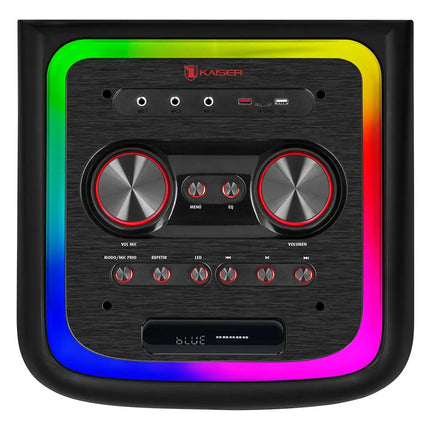 Bocina Profesional Kaiser KDS-1206 170 W Rms 3x10 Pulgadas Negro