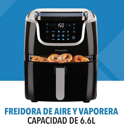 Freidora de aire ST-006-LA PowerXL™ y vaporera con 3 modos de cocción