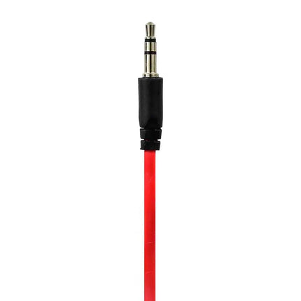 Audífonos Mitzu MH-5026RD Diadema Rojo Plegables Aislantes