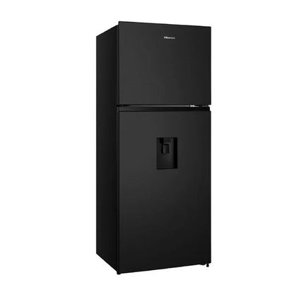 Refrigerador Hisense RT14N6CBX2 Top Mount 14 Pies Negro con Despachador