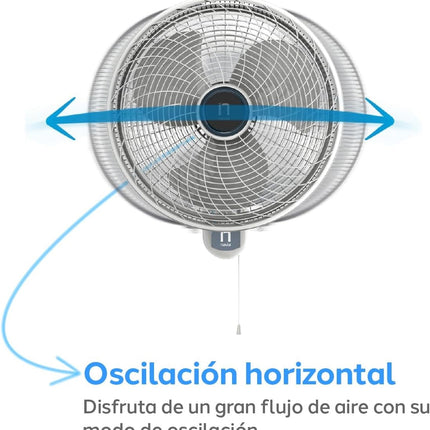 Ventilador de Pared Navia M018P de 18" de 3 velocidades