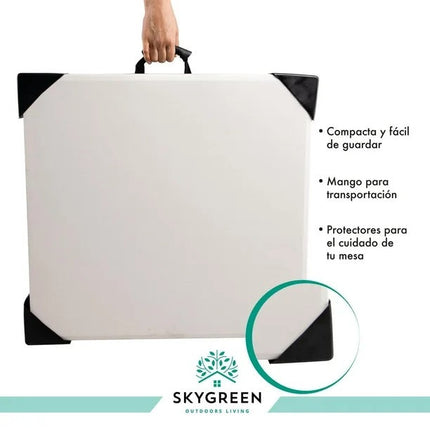 Mesa Plegable Apolo Z122 / DMP 002P 122 X 61 X 74 CM