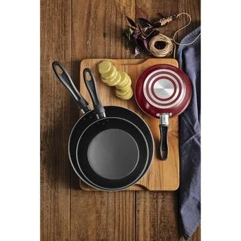 Juego de Sartenes Tramontina 20297509 Linz Rojo Starflon Max 3 pzas