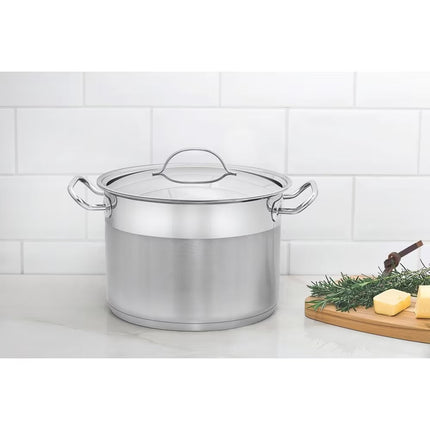 Olla Tramontina 62625280 acero inoxidable 28cm 11.9L Inducción