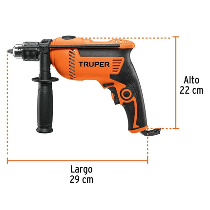 Rotomartillo Truper roto-1/2a7 1/2" 650 W profesional