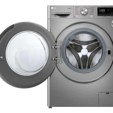 Lavasecadora LG Digital WD12WVC4S6SYP 12kg / 7kg Acero Inoxidable