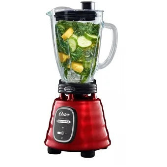Licuadora Oster BLSTBESTR 1.5 L Roja con vaso de vidrio 700w