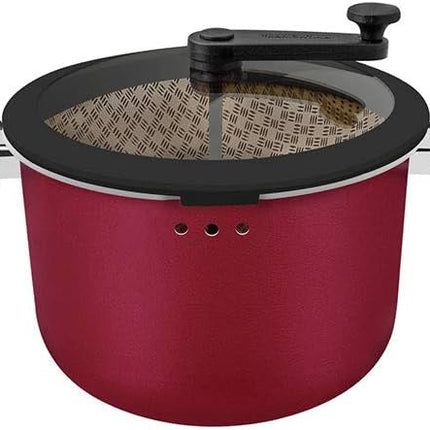 Olla París Tramontina 20598710 Multifuncional Antiadherente Aluminio Rojo