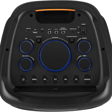 Bocina Kaiser MSA-2016 portátil recargable con reproductor FM  + Audifonos de regalo