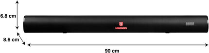 Barra de Sonido Kaiser KBS 3057 90cm Bluetooth, Aux, USB, HDMI, Control Remoto de 60W