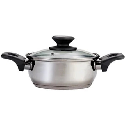 Batería de Cocina Tramontina sirve tambien en INDUCCION 9p Acero Inox