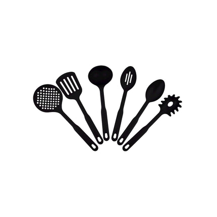 Bateria + Jgo Cubiertos Tramontina 32200267 Primaware 42 Pzs Negra