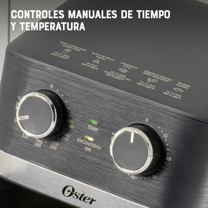 Freidora Oster CKSTAF401MDF de Aire Manual Recubrimiento DiamondForce 4L de Capacidad