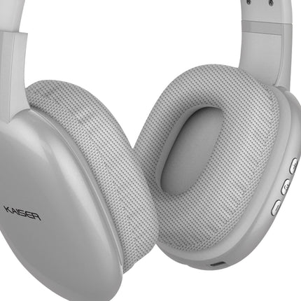 Audífonos de Diadema Kaiser KHE-2002SL Over Ear Recargables con Bluetooth, Reproductor Micro SD, Manos Libres y Micrófono Morado (Copia)