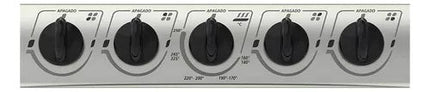 Estufa IEM EI5020BAPS1 20" 4 Quemadores Silver