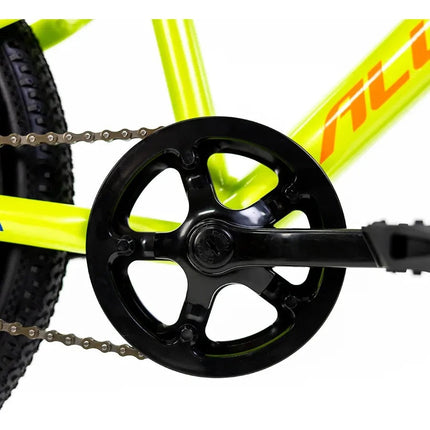 Alubike Sierra R 20 Mtb 1 Velocidad Frenos Disco 2026 Amarillo Unitalla